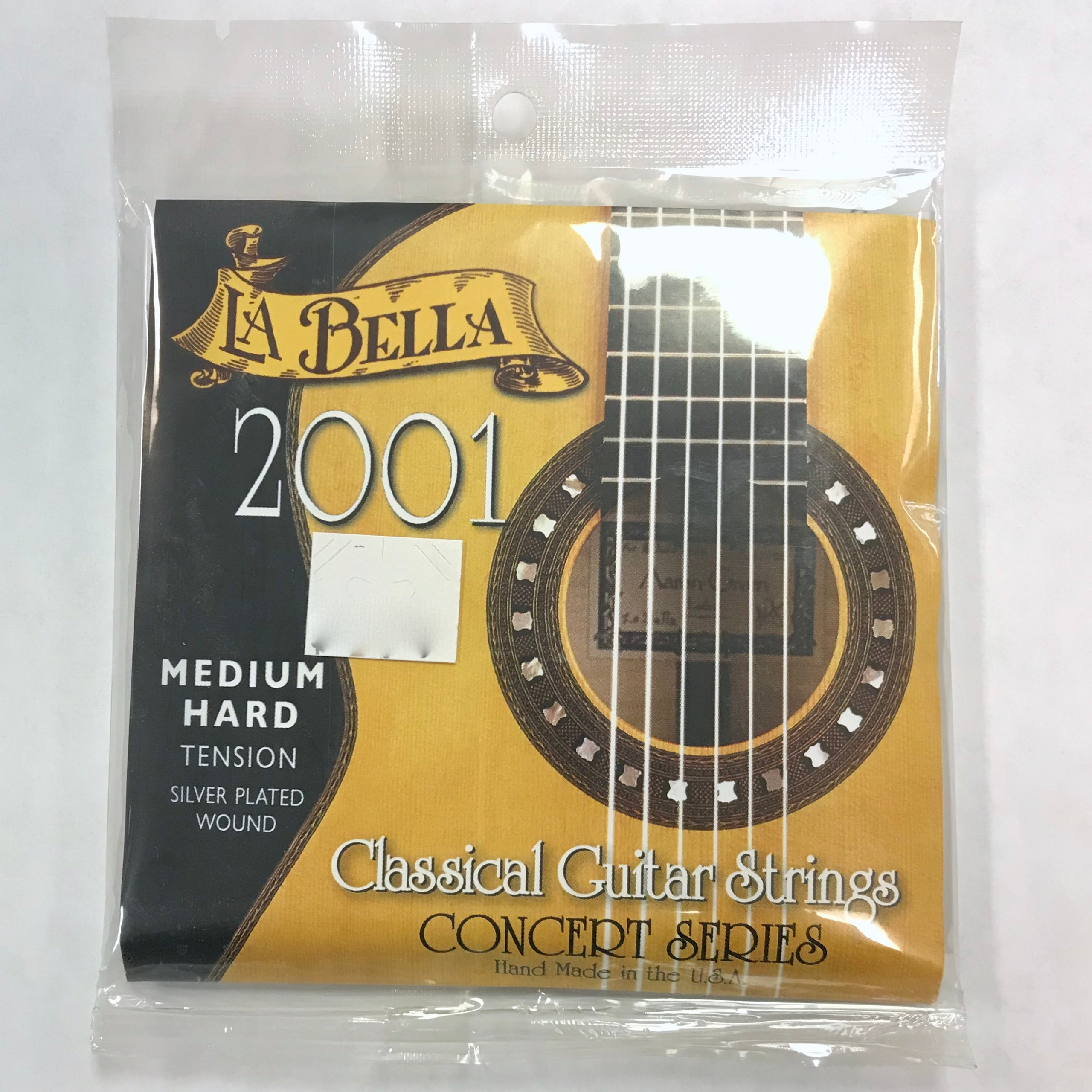 Hard Tension Classical Guitar Strings La Bella 2001 Concert Series 