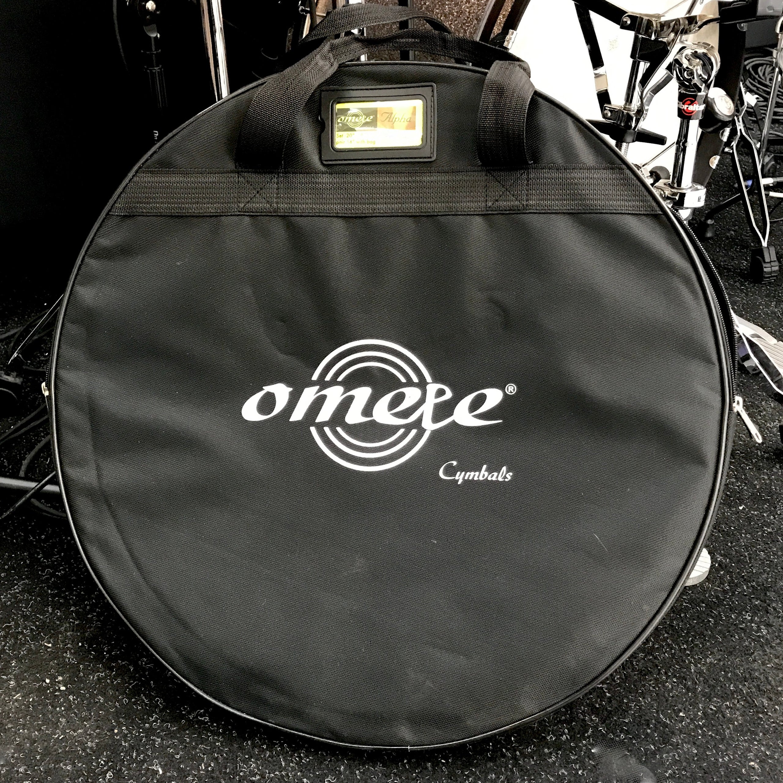 Omete Alpha Series Cymbal Pack with Bag, 14pr/16/18/20