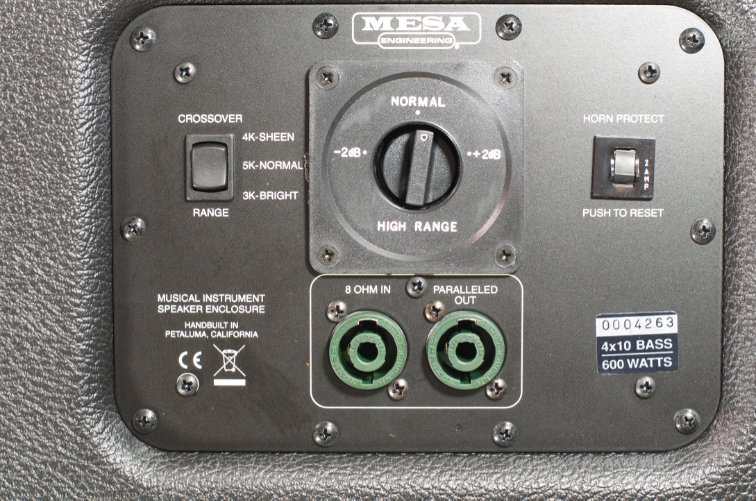 Mesa Boogie Standard Powerhouse 4x10 Bass Cabinet New