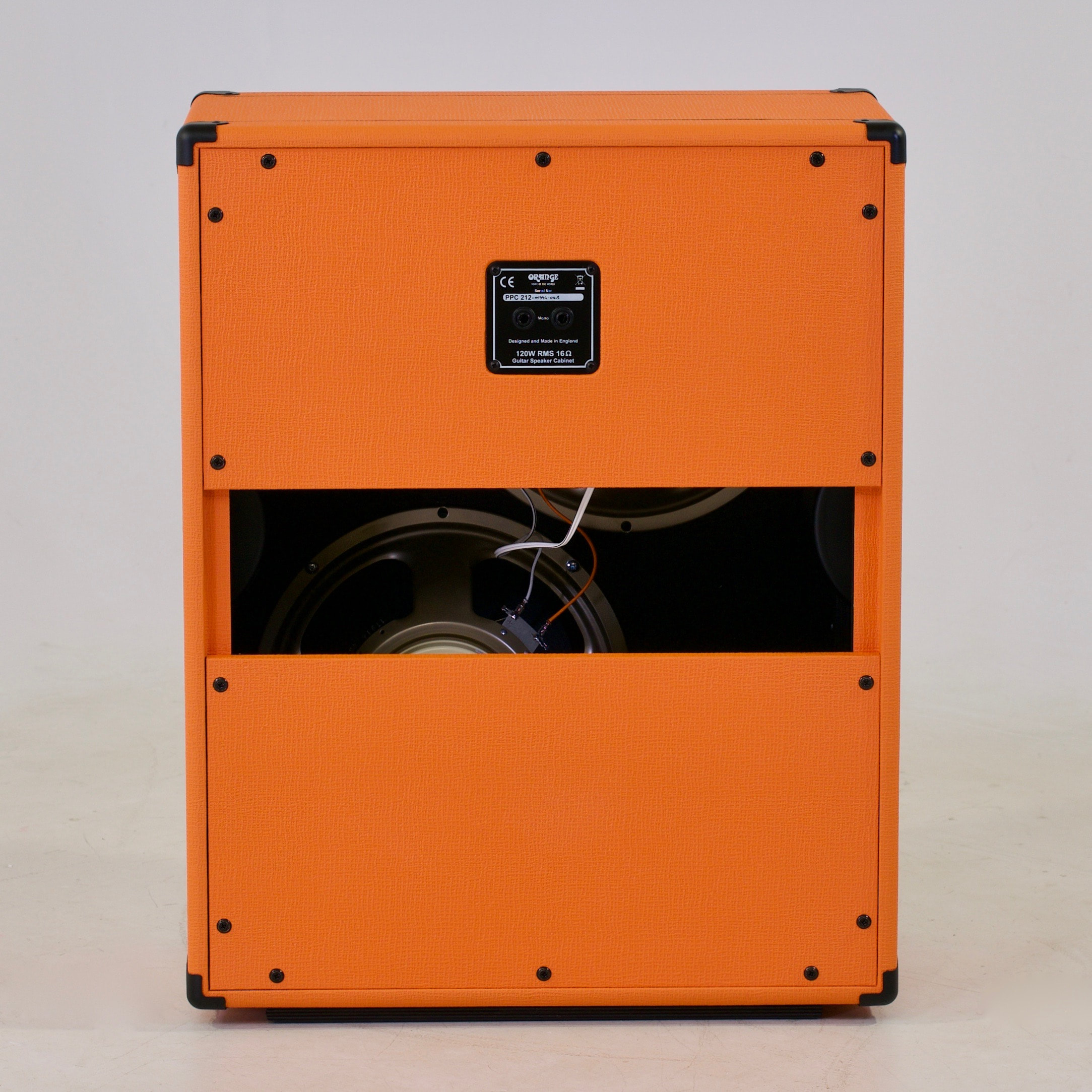 Orange Ppc212v Vertical 2x12 Speaker Cabinet In Orange